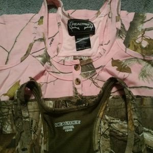 Realtree Camo tanks lot Sz Small